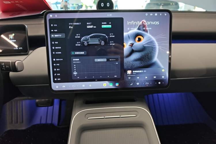 Used Nio ET5T 2025 75 kWh Touring Audio And AC Panel