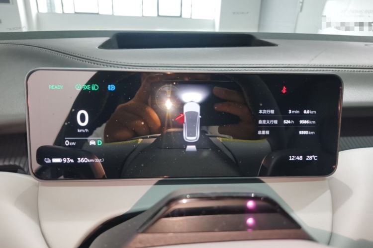 Used Nio ET5T 2025 Model Champion Commemorative Edition, 75kWh Touring Instrument Cluster
