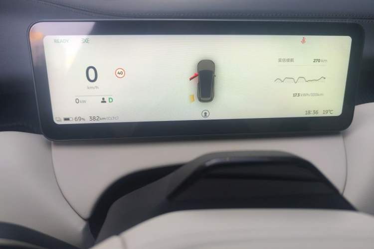 Used Nio ET5T 2025 75 kWh Touring Instrument Cluster