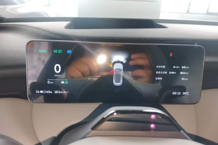Used Nio ET5T 2025 Model Champion Commemorative Edition, 75kWh Touring Instrument Cluster