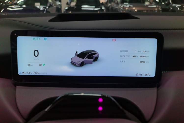 Used Nio ET5T 2025 75 kWh Touring Instrument Cluster