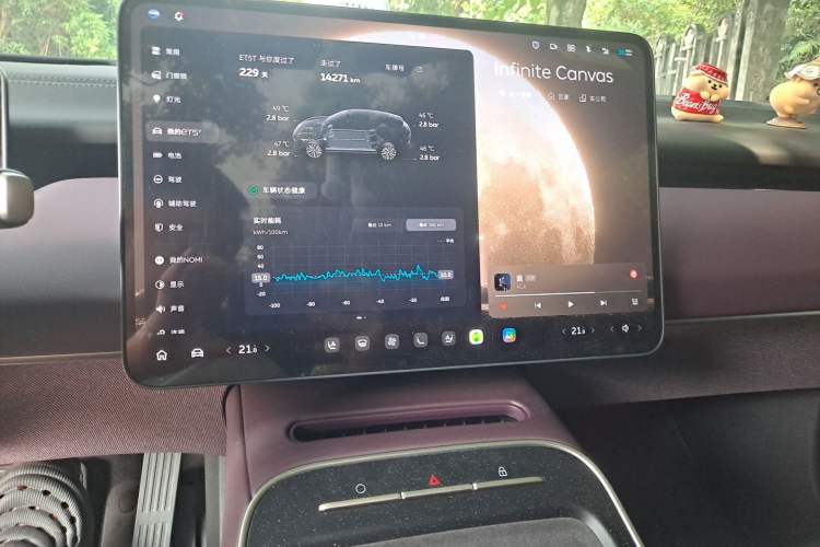 Used Nio ET5T 2025 75 kWh Touring Audio And AC Panel