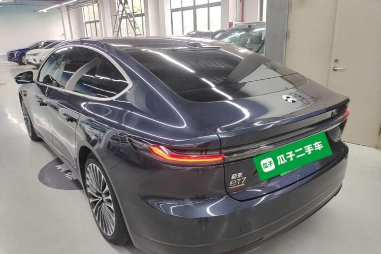 Used Nio ET7 2022 75 kWh Rear Left 45 Deg