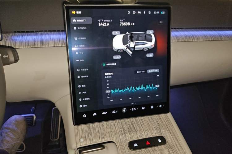 Used Nio ET7 2022 100 kWh Audio And AC Panel