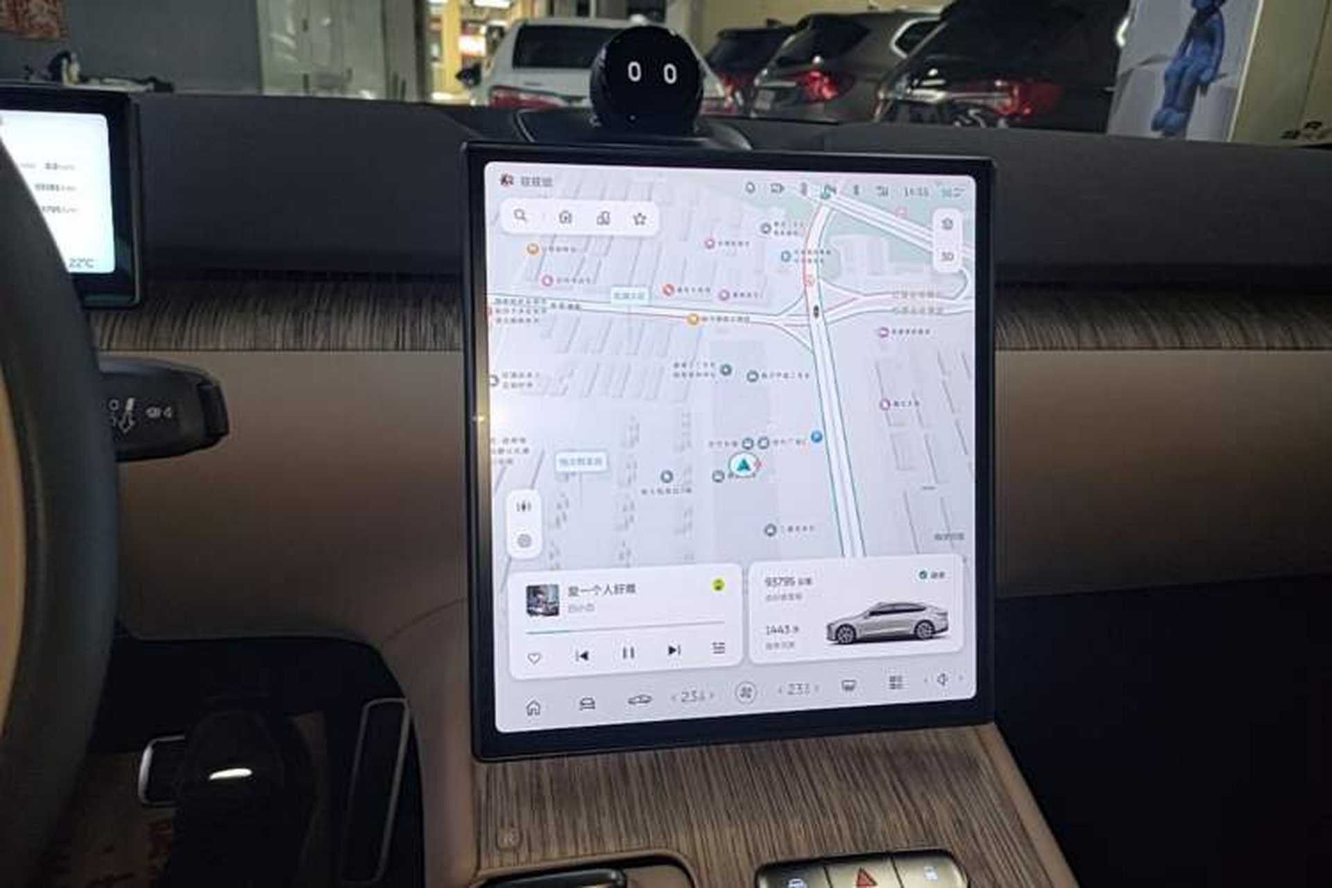Used Nio ET7 2022 100kWh First Edition Audio And AC Panel