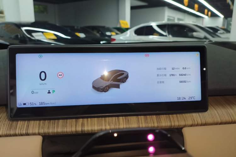 Used Nio ET7 2022 75 kWh Instrument Cluster