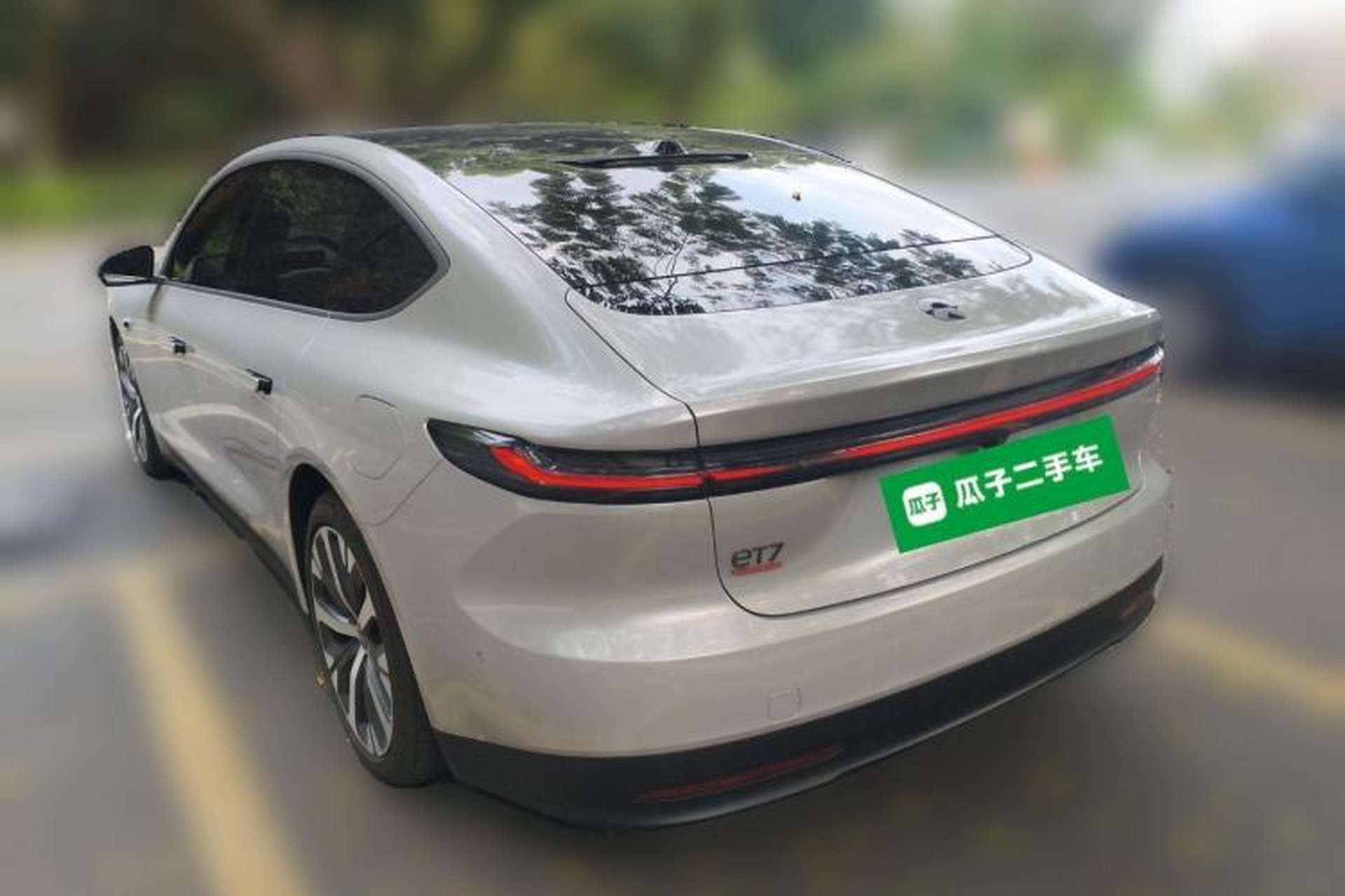 Used Nio ET7 2022 100kWh First Edition Rear Left 45 Deg