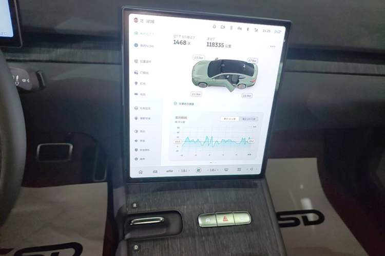 Used Nio ET7 2022 100kWh First Edition Audio And AC Panel
