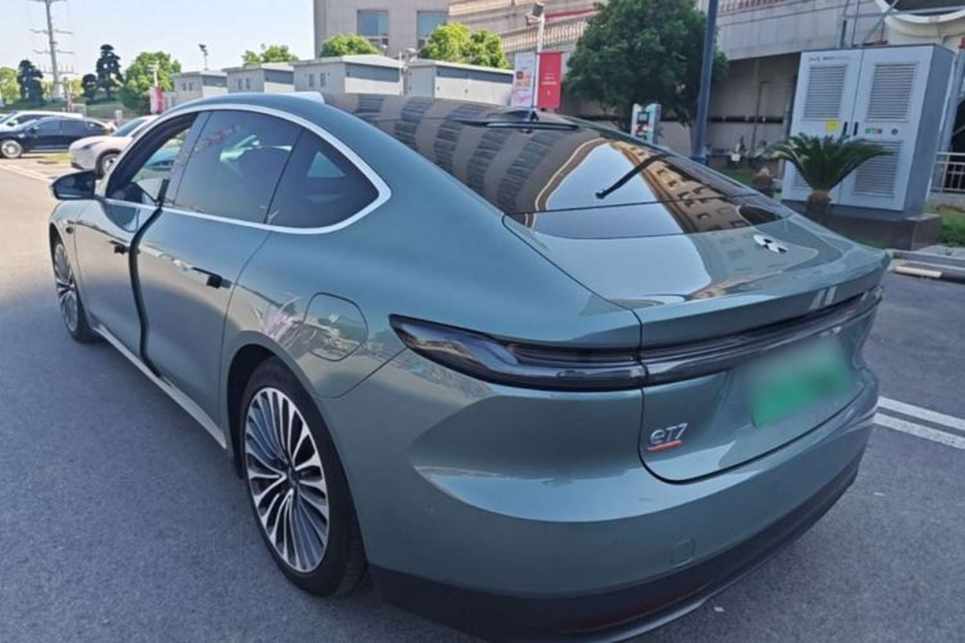Used Nio ET7 2022 75 kWh Rear Left 45 Deg