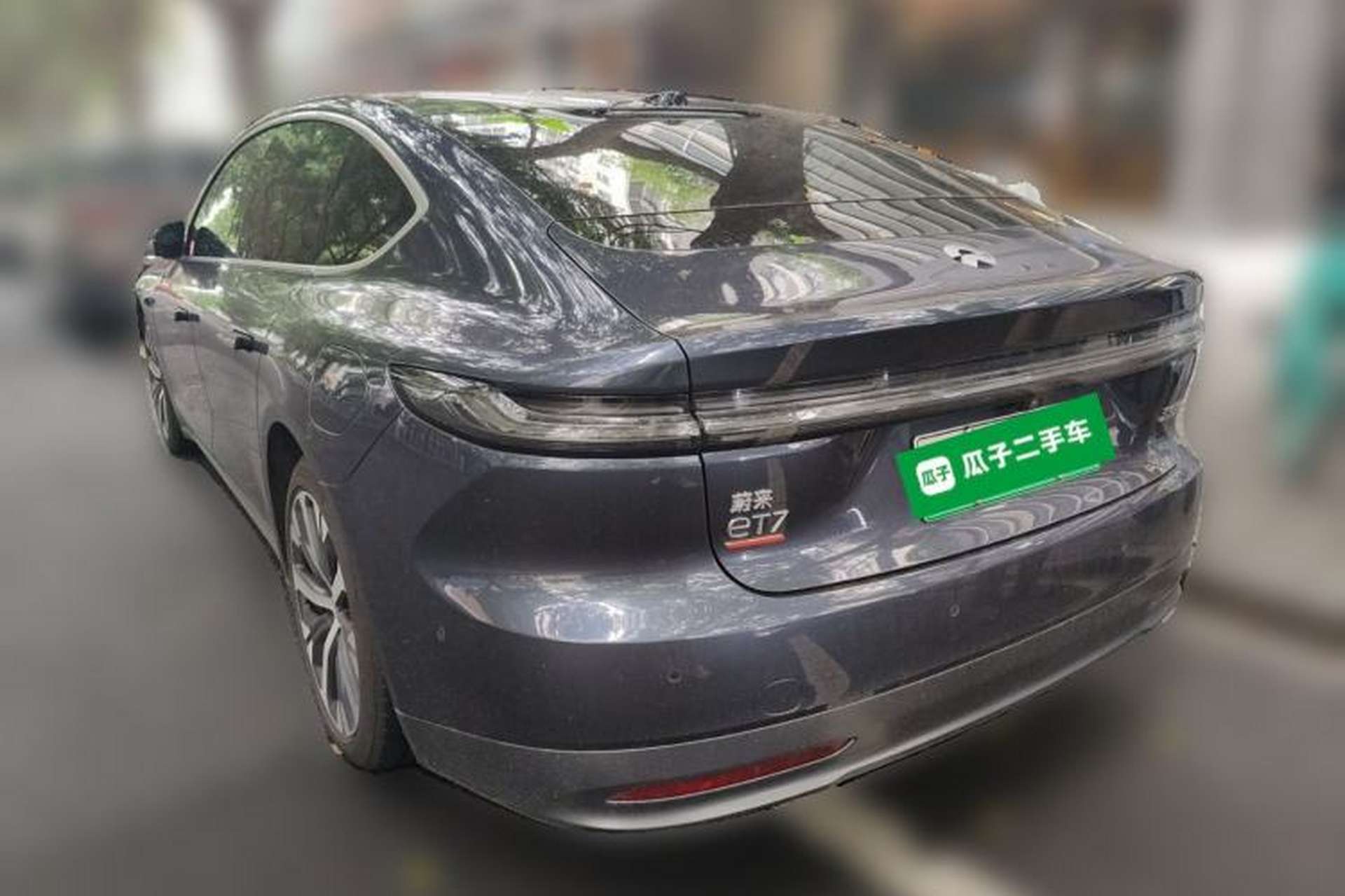 Used Nio ET7 2022 75 kWh Rear Left 45 Deg