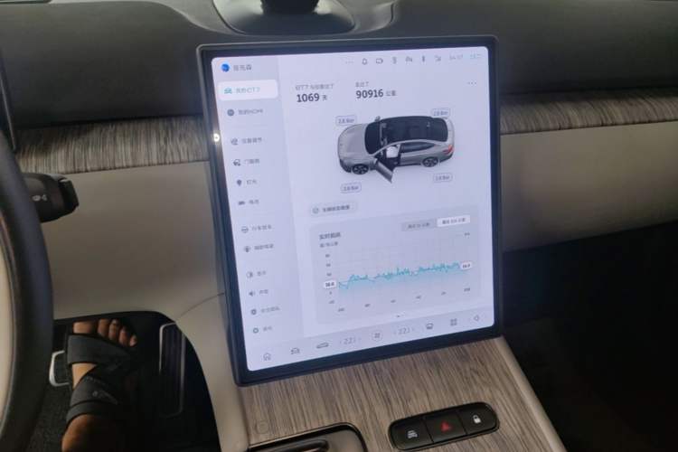 Used Nio ET7 2022 75 kWh Audio And AC Panel