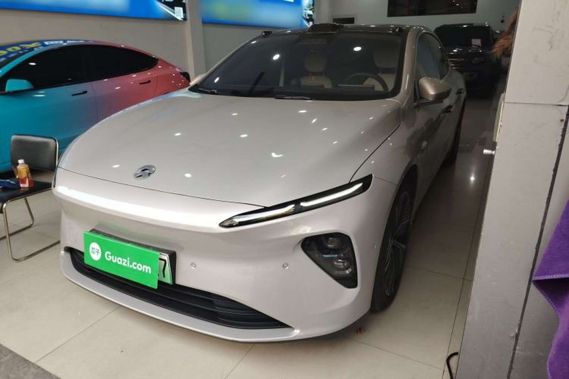 Used Nio ET7 2023 75 kWh Front Left 45 Deg