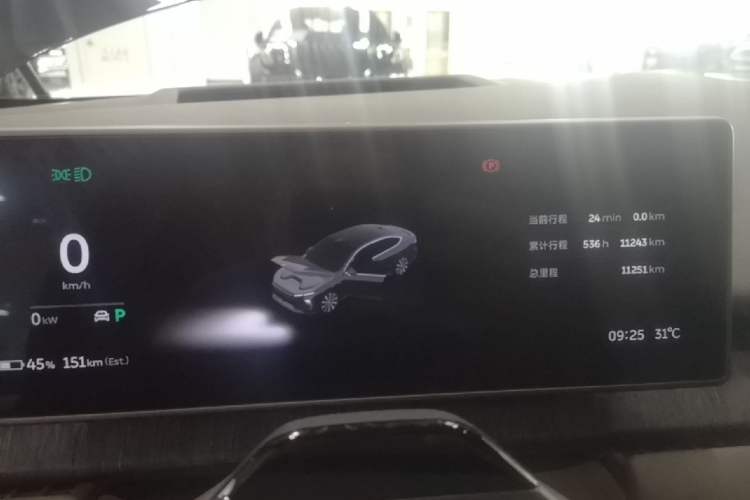Used Nio ET7 2024 75 kWh Executive Signature Edition Instrument Cluster