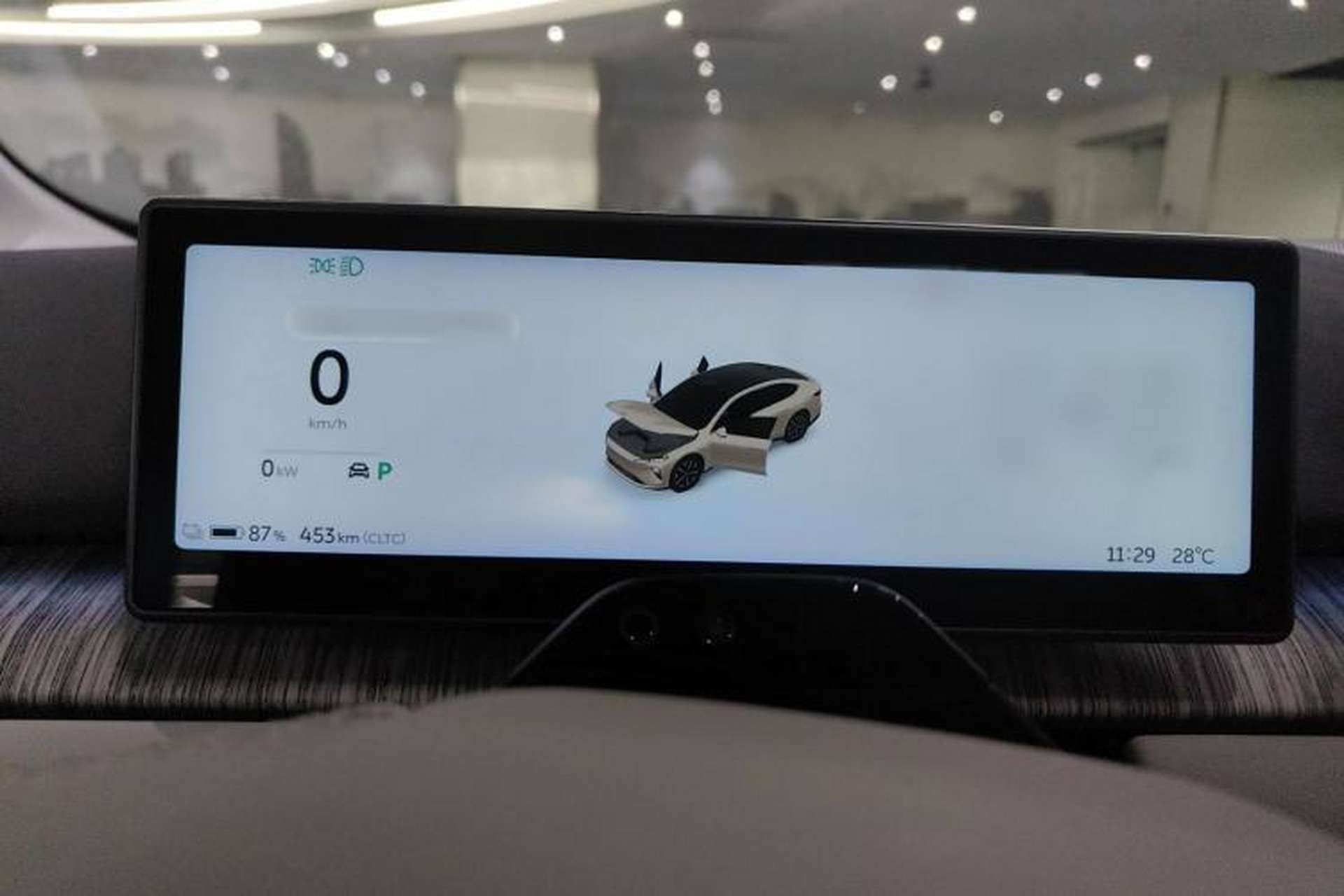 Used Nio ET7 2024 100kWh Executive Edition Instrument Cluster