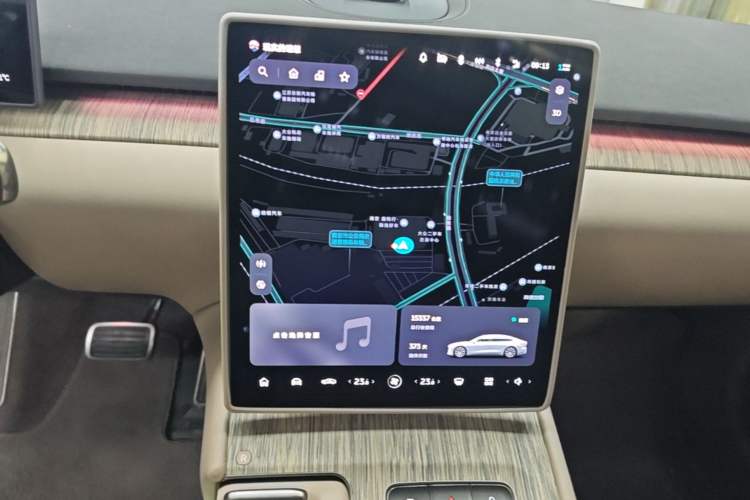 Used Nio ET7 2024 75 kWh Executive Signature Edition Audio And AC Panel