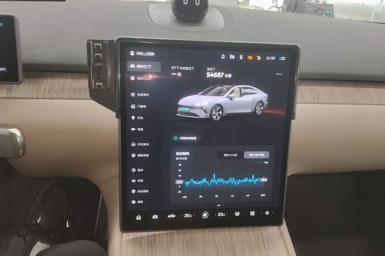 Used Nio ET7 2024 100kWh Executive Edition Audio And AC Panel
