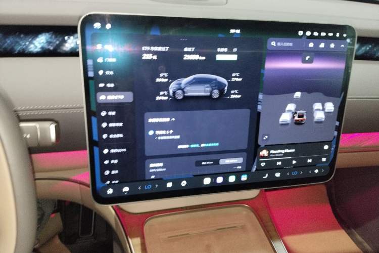Used Nio ET9 2025 100kWh Signature Edition Audio And AC Panel