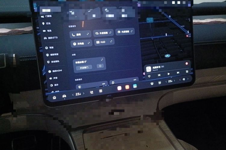 Used Nio ET9 2025 100kWh Signature Edition Audio And AC Panel