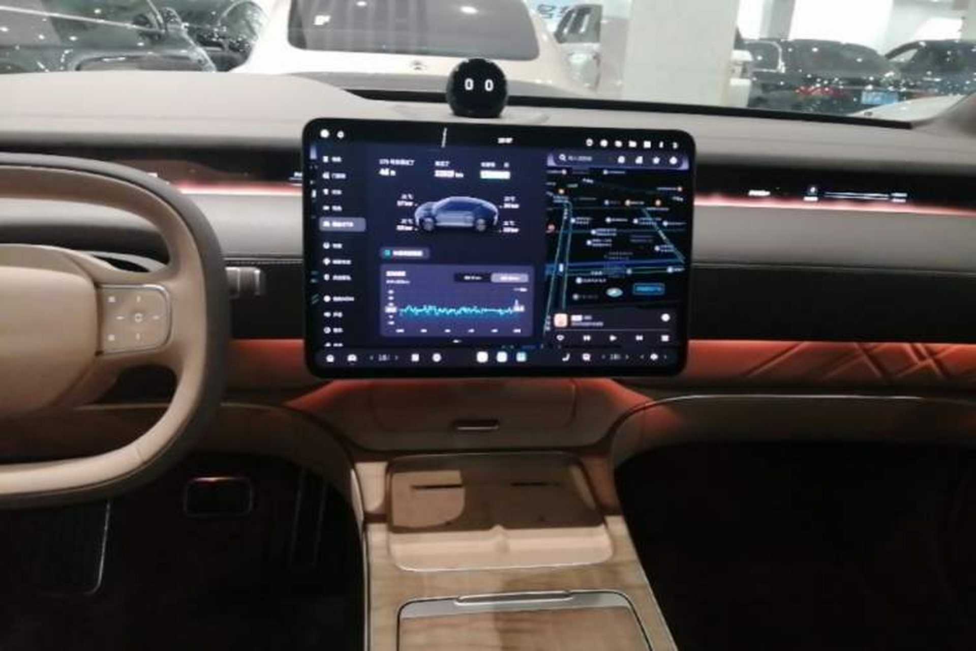 Used Nio ET9 2025 100kWh Signature Edition Audio And AC Panel