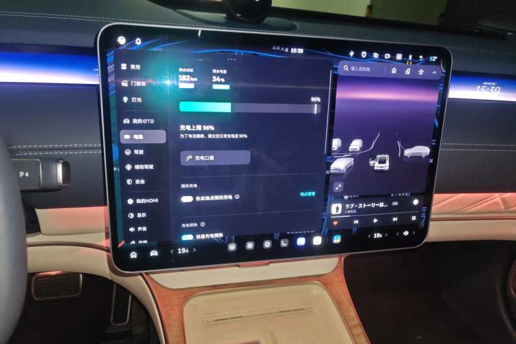 Used Nio ET9 2025 100kWh Signature Edition Audio And AC Panel
