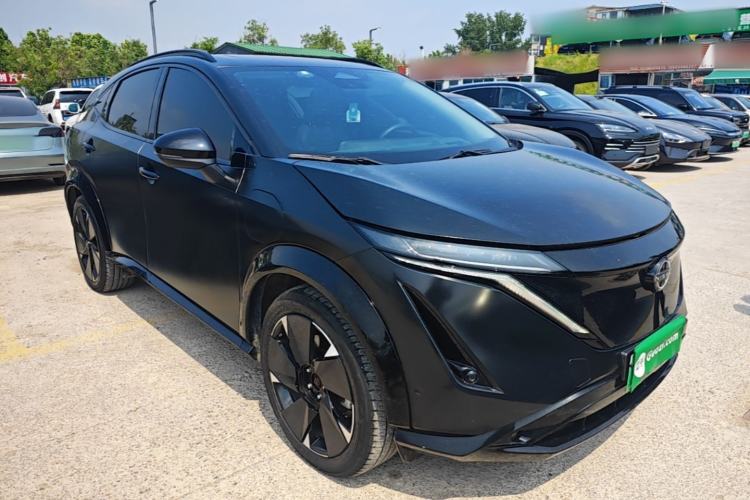 Used Nissan ARIYA 2022 Four-Wheel-Drive High-Performance Top-Tier Model Front Right 45 Deg