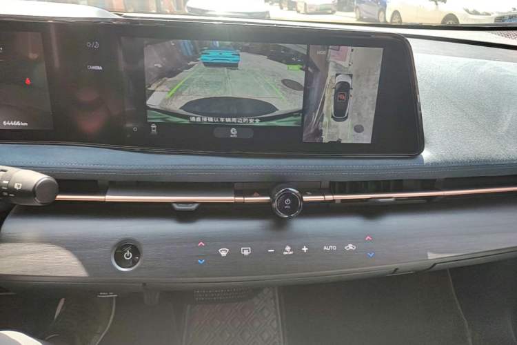Used Nissan ARIYA 2022 Four-Wheel-Drive High-Performance Top-Tier Model Audio And AC Panel