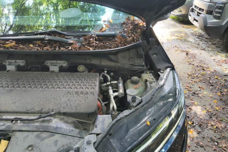 Used Nissan ARIYA 2022 Four-Wheel-Drive High-Performance Top-Tier Model Engine Bay Left