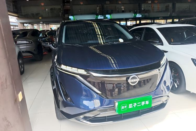 Used Nissan ARIYA 2022 Four-Wheel-Drive High-Performance Top-Tier Model Front Right 45 Deg
