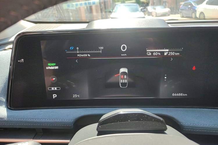 Used Nissan ARIYA 2022 Four-Wheel-Drive High-Performance Top-Tier Model Instrument Cluster