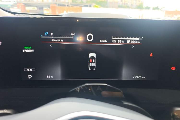 Used Nissan ARIYA 2022 Four-Wheel-Drive High-Performance Top-Tier Model Instrument Cluster