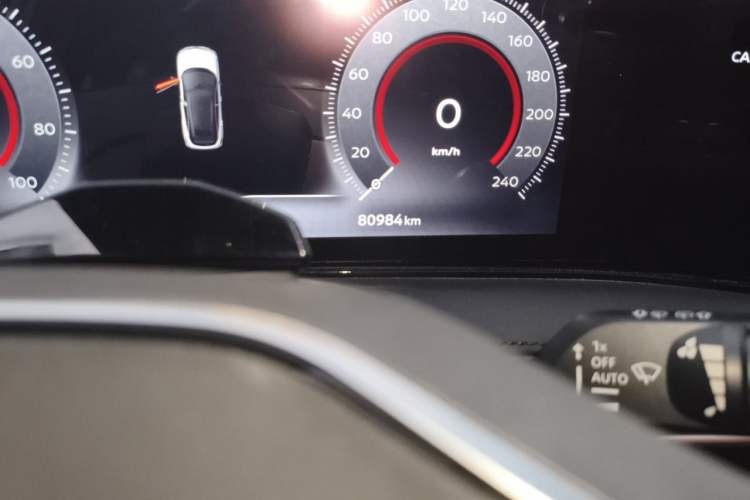 Used Nissan ARIYA 2022 Two-Wheel Drive Long Range Top-Tier Version Odometer Close Up
