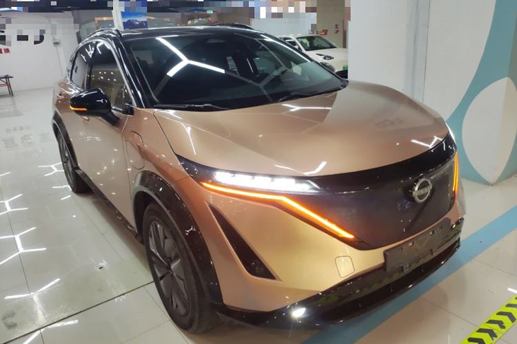 Used Nissan ARIYA 2022 Two-Wheel Drive Long Range Top-Tier Version Front Right 45 Deg