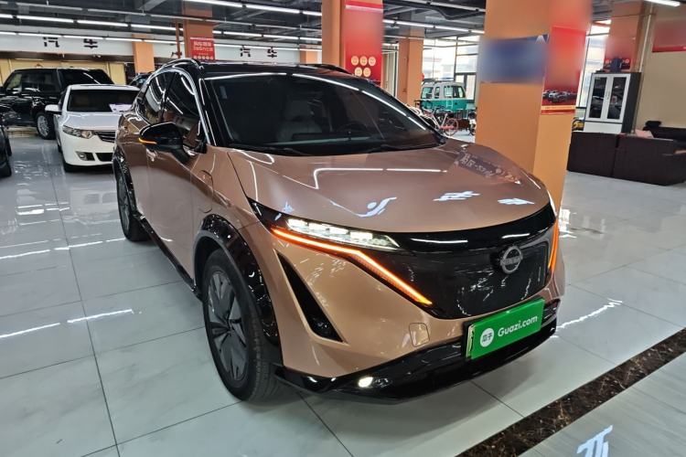 Used Nissan ARIYA 2022 Two-Wheel Drive Long Range Top-Tier Version Front Right 45 Deg