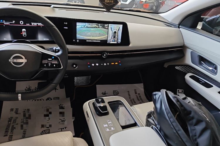 Used Nissan ARIYA 2022 Two-Wheel Drive Long-Range Version Audio And AC Panel