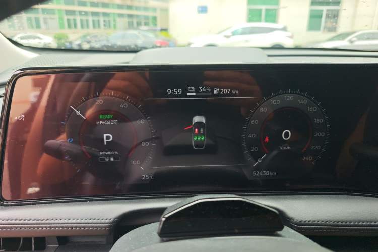 Used Nissan ARIYA 2022 Two-Wheel Drive Long Range Top-Tier Version Instrument Cluster