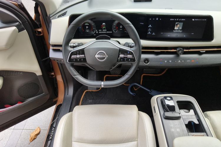 Used Nissan ARIYA 2022 Two-Wheel Drive Long Range Top-Tier Version Steering Wheel