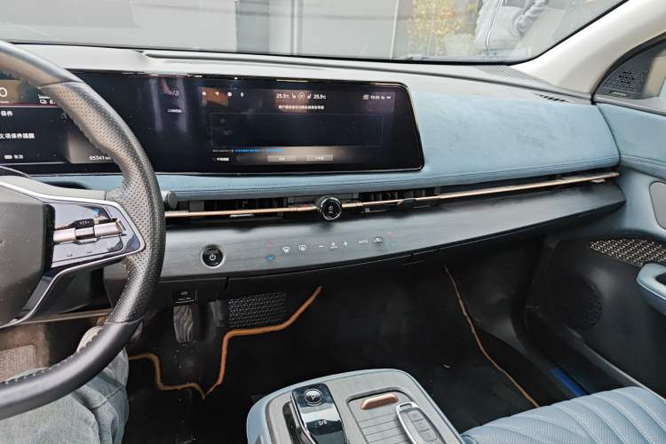 Used Nissan ARIYA 2022 Four-Wheel-Drive High-Performance Top-Tier Model Audio And AC Panel