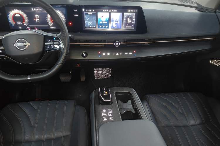 Used Nissan ARIYA 2022 Four-Wheel-Drive High-Performance Top-Tier Model Audio And AC Panel