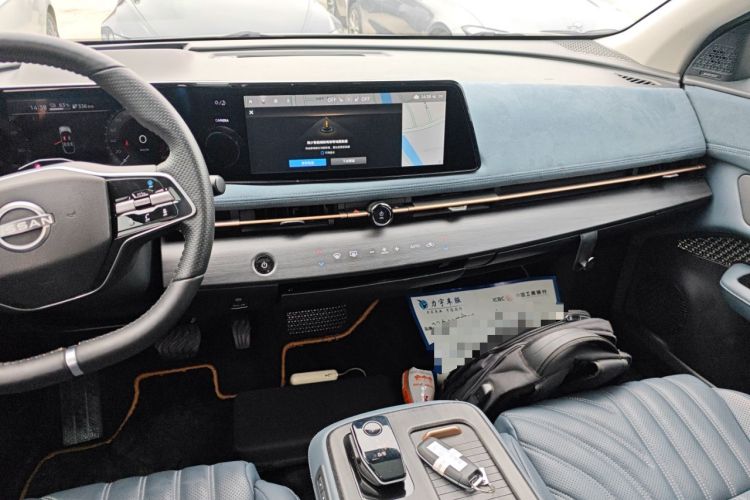 Used Nissan ARIYA 2022 Four-Wheel-Drive High-Performance Top-Tier Model Audio And AC Panel