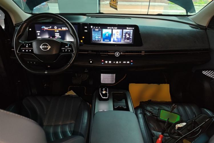 Used Nissan ARIYA 2022 Four-Wheel-Drive High-Performance Top-Tier Model Center Console