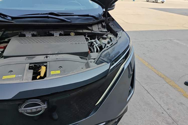 Used Nissan ARIYA 2022 Four-Wheel-Drive High-Performance Top-Tier Model Engine Bay Left