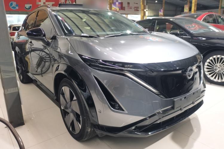 Used Nissan ARIYA 2022 Four-Wheel-Drive High-Performance Top-Tier Model Front Right 45 Deg