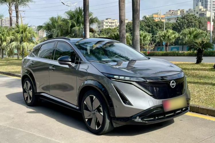 Used Nissan ARIYA 2022 Four-Wheel-Drive High-Performance Top-Tier Model Front Right 45 Deg