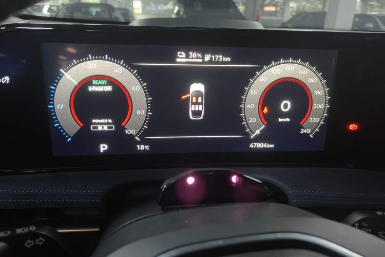 Used Nissan ARIYA 2022 Four-Wheel-Drive High-Performance Top-Tier Model Instrument Cluster
