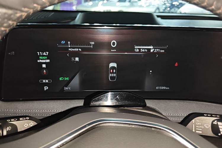 Used Nissan ARIYA 2022 Four-Wheel-Drive High-Performance Top-Tier Model Instrument Cluster