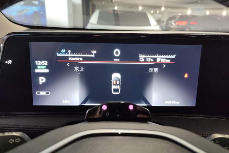 Used Nissan ARIYA 2022 Two-Wheel Drive Long-Range Version Instrument Cluster