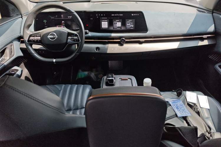 Used Nissan ARIYA 2022 Four-Wheel-Drive High-Performance Top-Tier Model Center Console