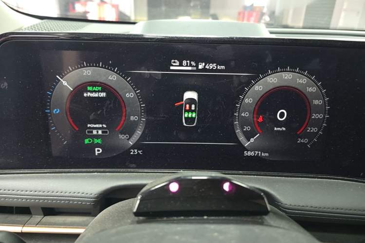 Used Nissan ARIYA 2022 Two-Wheel Drive Long Range Top-Tier Version Instrument Cluster