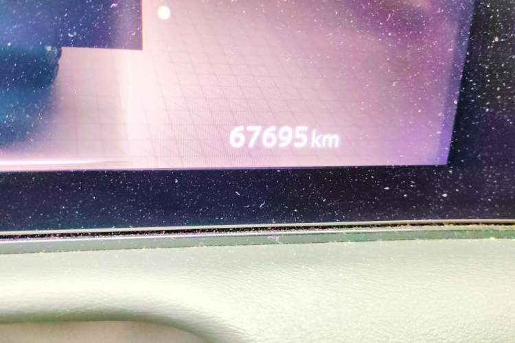Used Nissan ARIYA 2022 Two-Wheel Drive Long Range Top-Tier Version Odometer Close Up