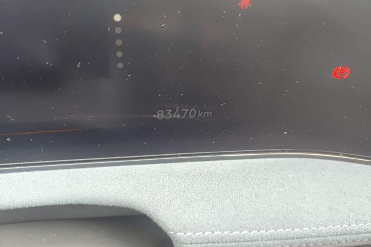 Used Nissan ARIYA 2022 Four-Wheel-Drive High-Performance Top-Tier Model Odometer Close Up